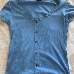 Cute blue shirt from rue21